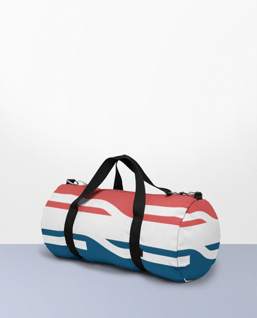 American flag duffle bag