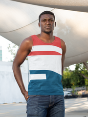 American Flag Tank Top – Red White Blue USA Patriotic Tank Top