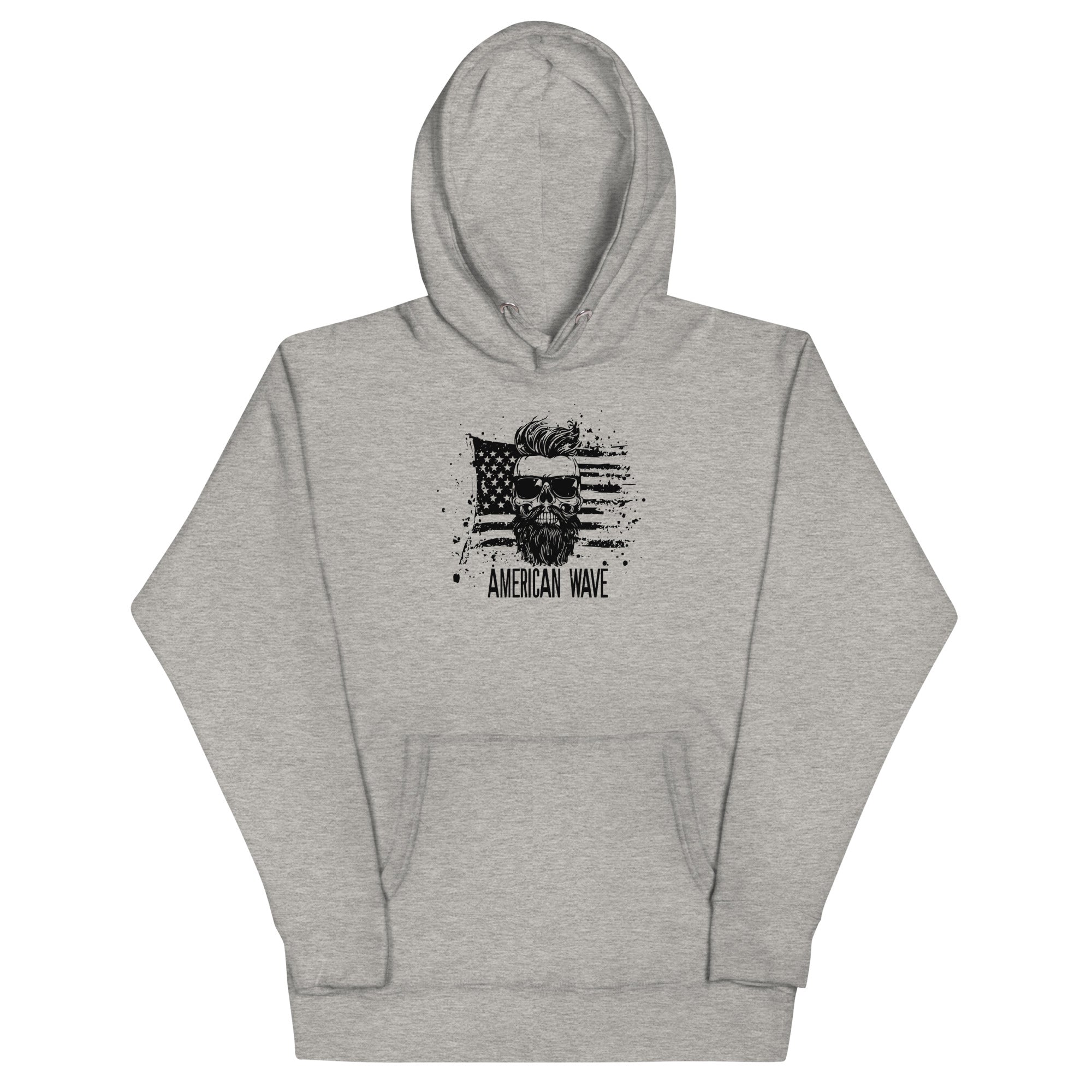 Casual Pullover Hoodie - Grey