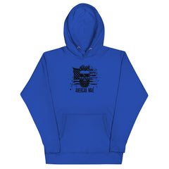 Casual Pullover Hoodie - Blue