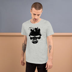 Smoke Skull T-Shirt - Grey