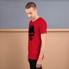 Smoke Skull T-Shirt - Red