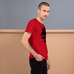 Smoke Skull T-Shirt - Red
