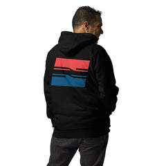 American Flag Hoodie - Black