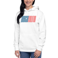 American Flag Hoodie - Front Pocket