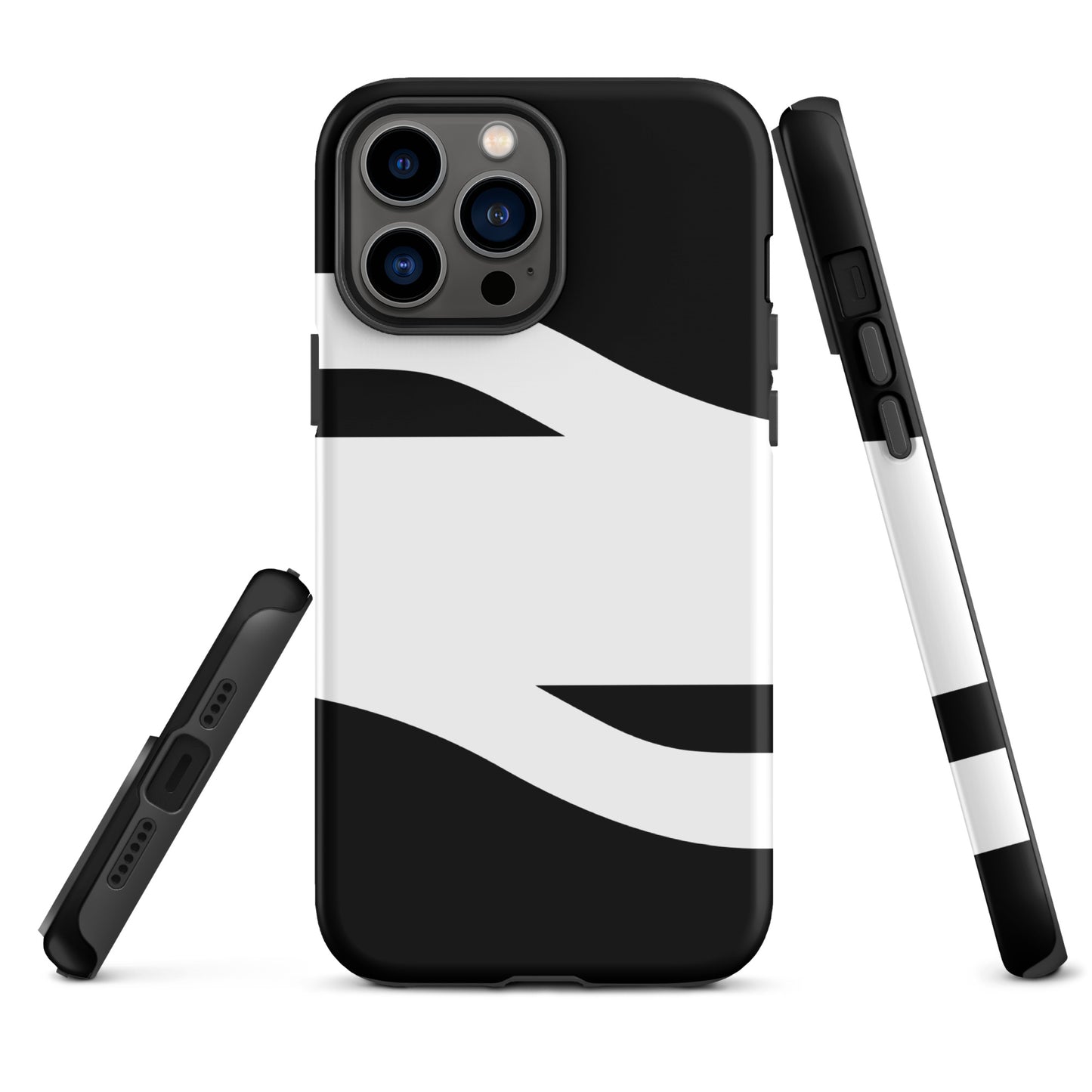 American Evolution iPhone® Case - Black and White