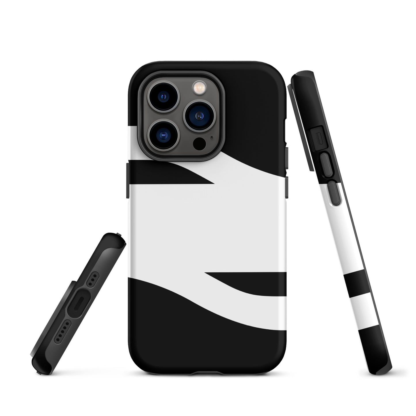 American Evolution iPhone® Case - Black and White