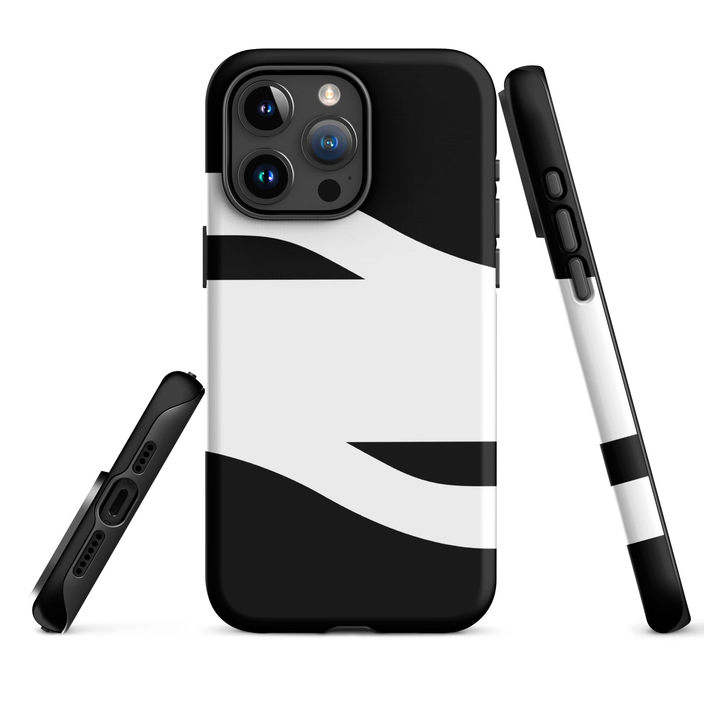 American Evolution iPhone® Case - Black and White