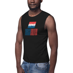 Men's Sleeveless Tank Top - Black