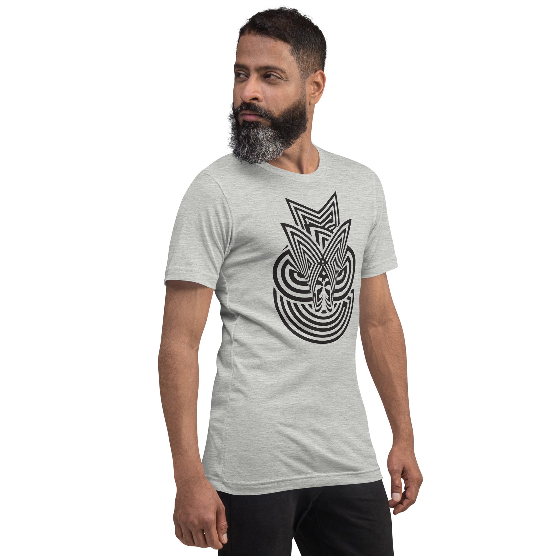 Abstract Face Art T-Shirt 