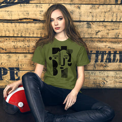  Lady Faces T-Shirt - Green