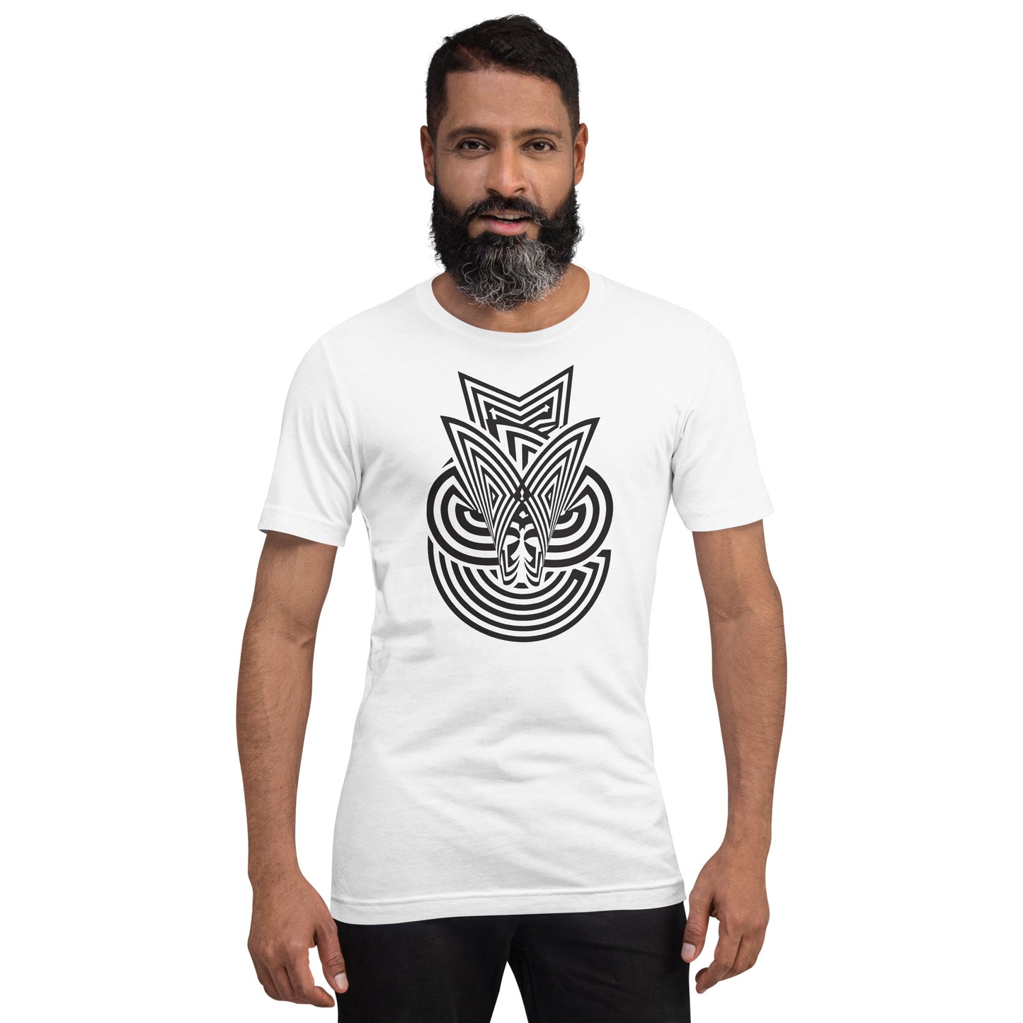 Abstract Face Art T-Shirt 