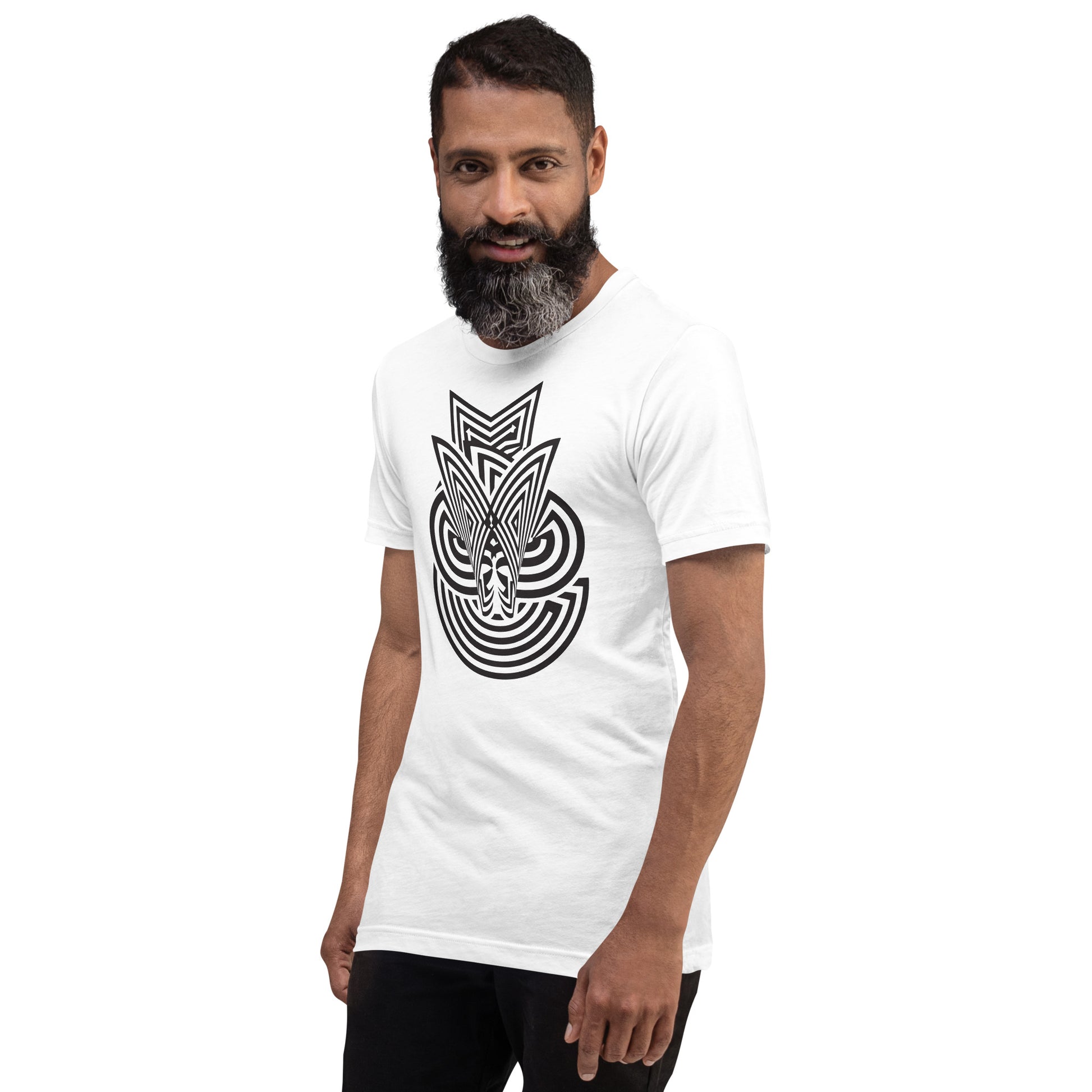 Abstract Face Art T-Shirt 