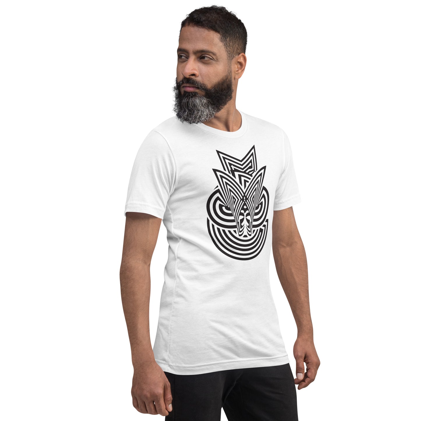 Abstract Face Art T-Shirt 